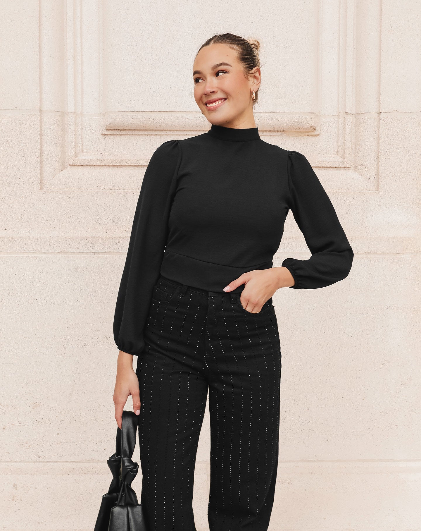 BOW TOP BLACK