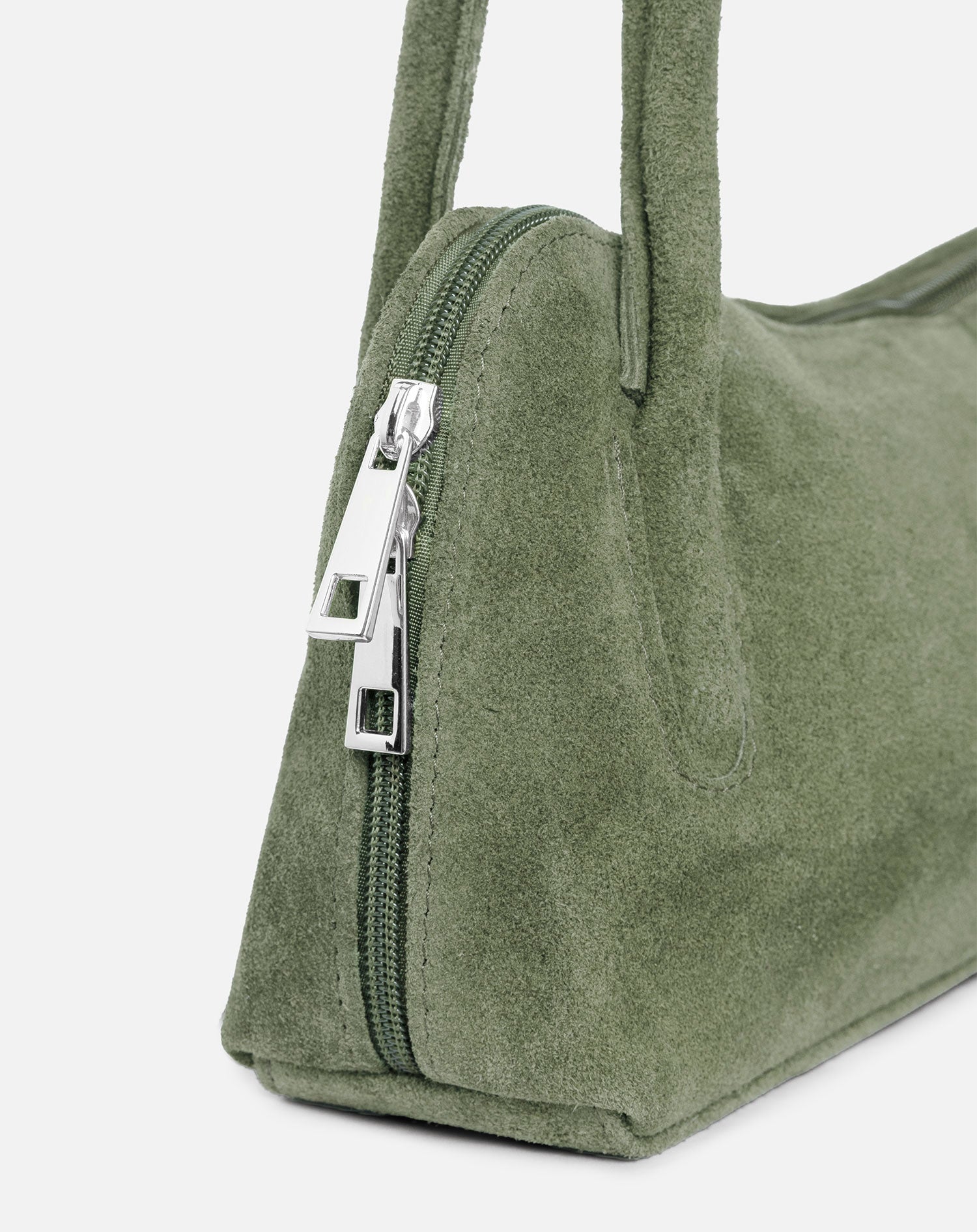 BLAIR SUEDE BAG OLIJFGROEN