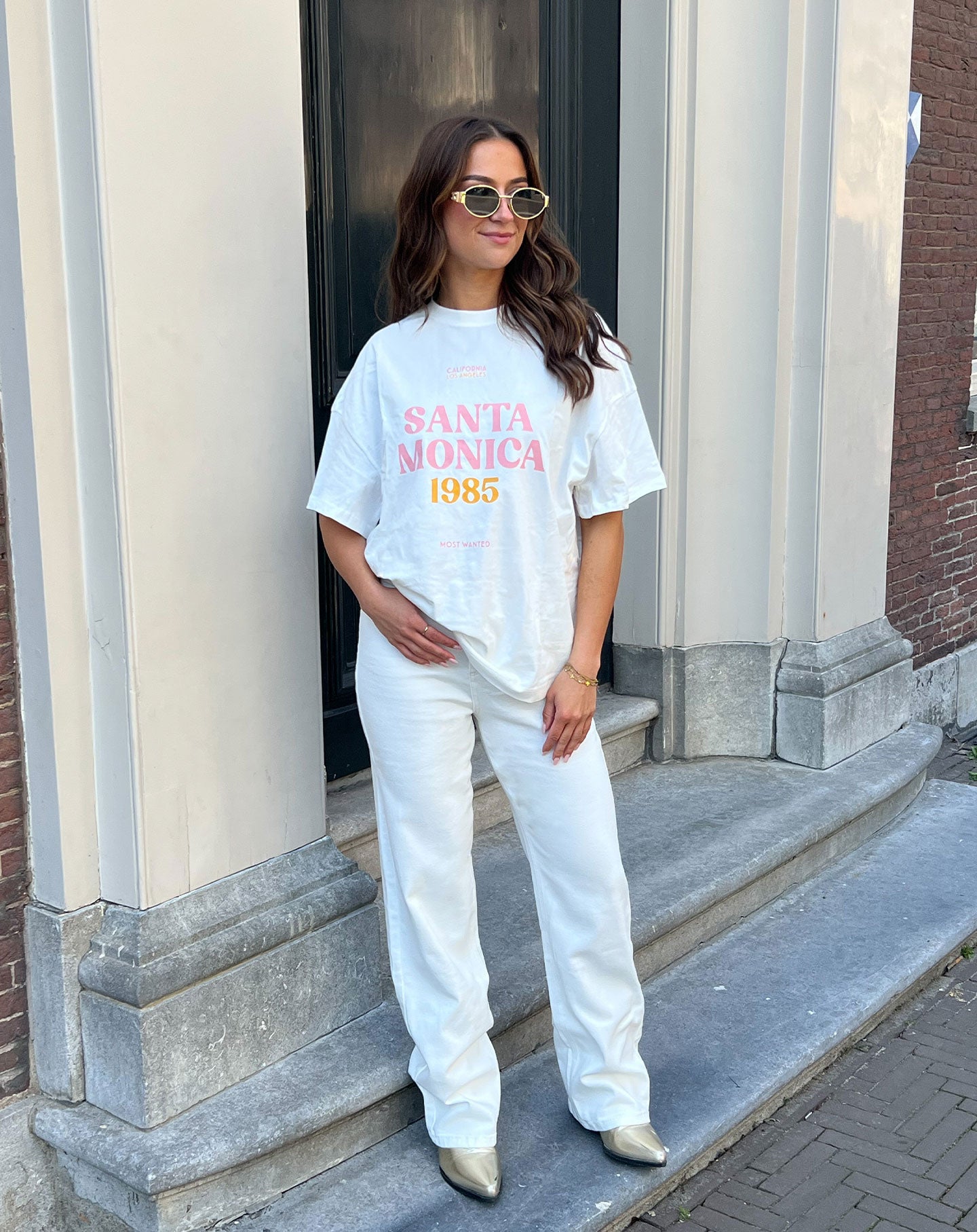 BOOTCUT JEANS CREAM