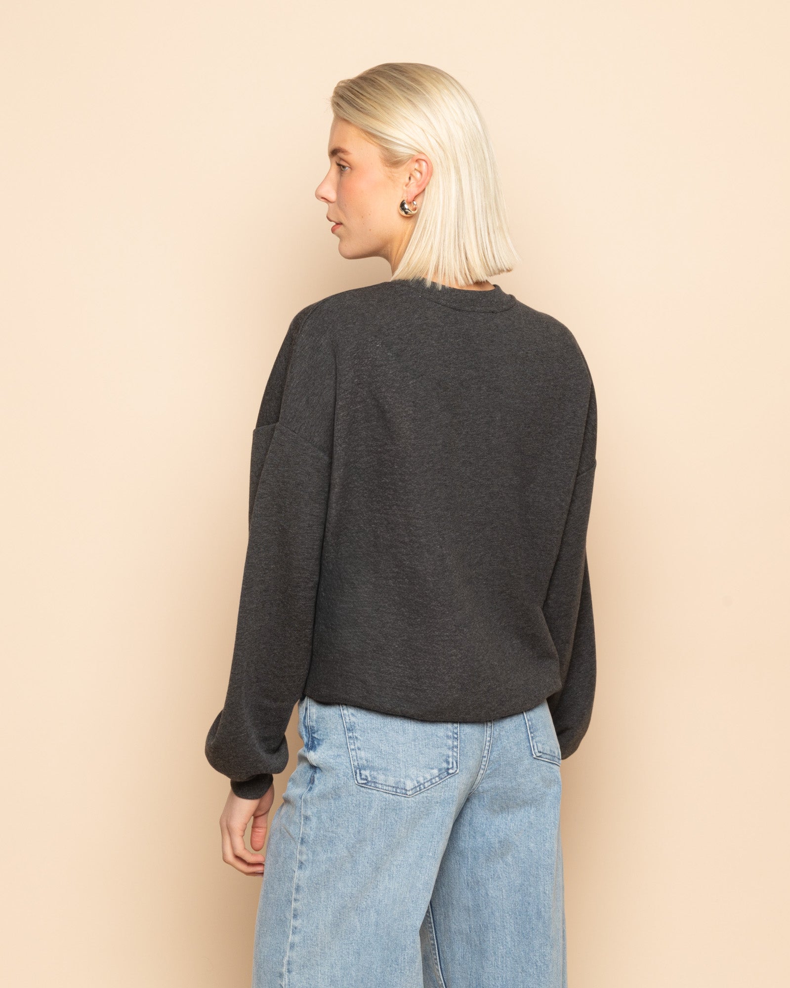 ROMANCE SWEATER DARK GREY