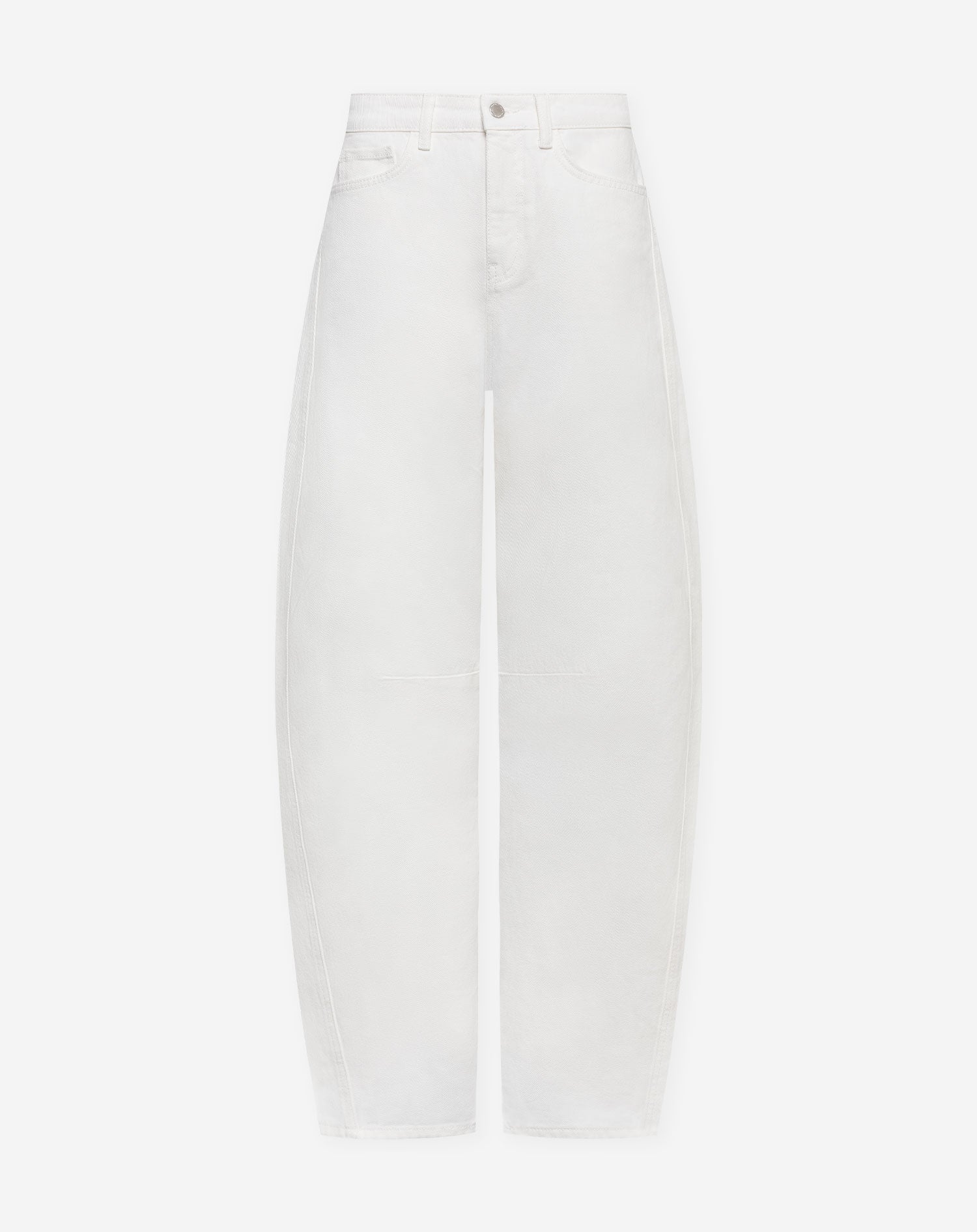 SARAH BARREL LEG JEANS WIT