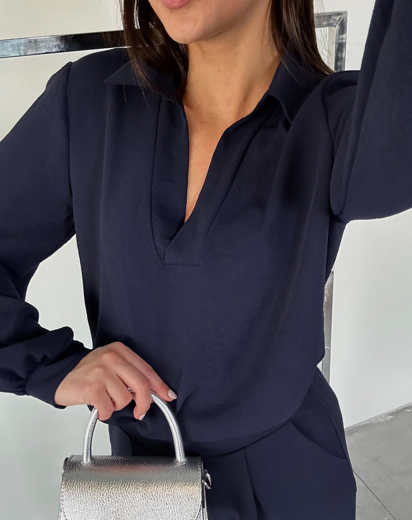 JULIE TOP NAVY