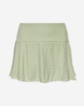 TESSY RUFFLE SKORT LICHT OLIJFGROEN