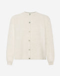 AMARA BOUCLE CARDIGAN CRÈME