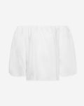 OFF SHOULDER PUFF SLEEVE TOP WIT