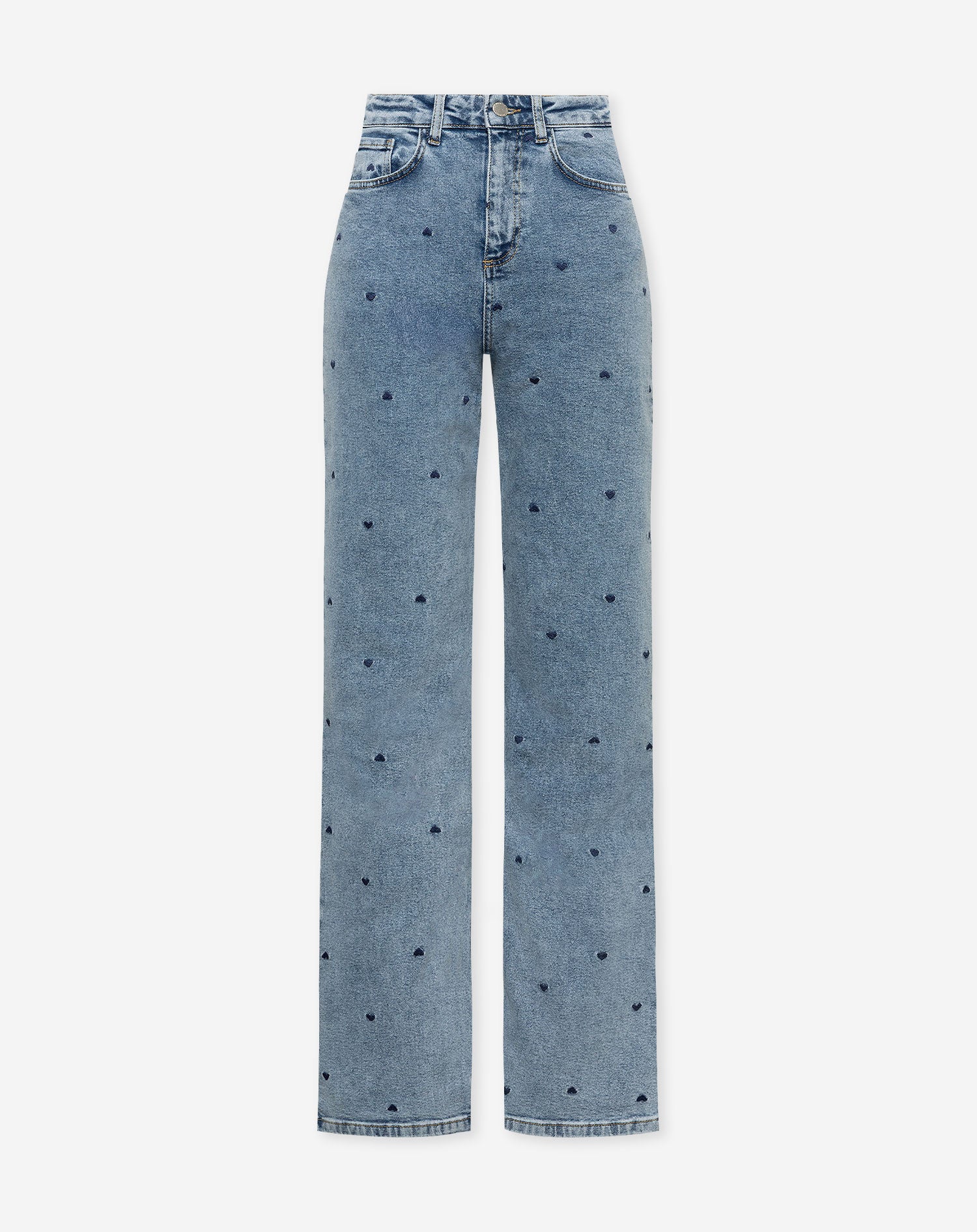 HEART BOOTCUT JEANS NAVY