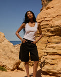 PAM RIB SINGLET WIT