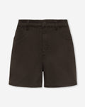 COMFORT MOM DENIM SHORT BRUIN