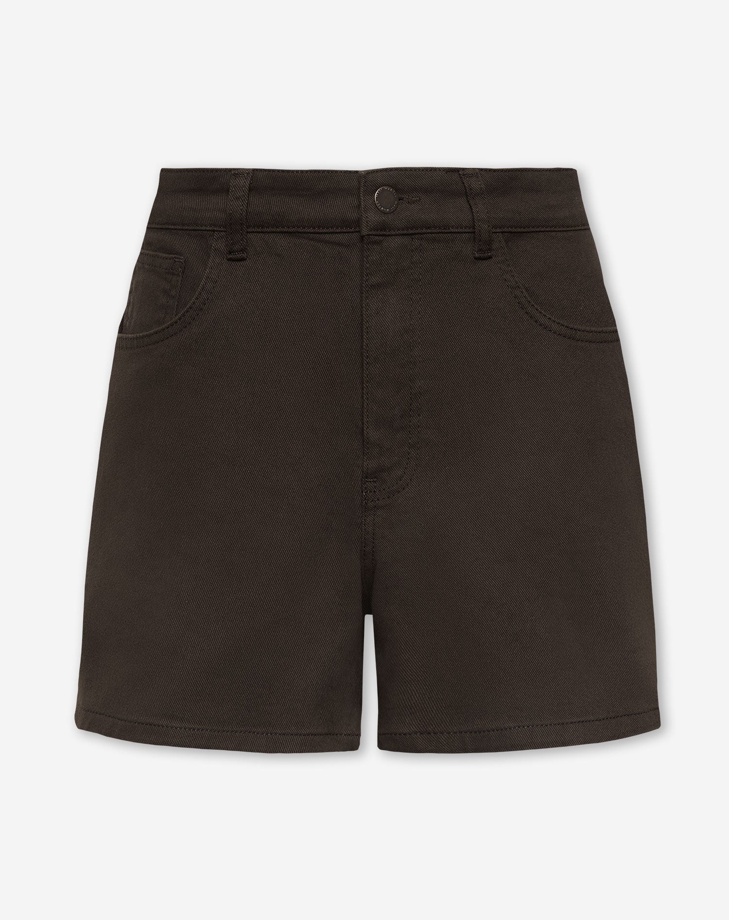 COMFORT MOM DENIM SHORT BRUIN
