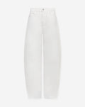 SARAH BARREL LEG JEANS WIT
