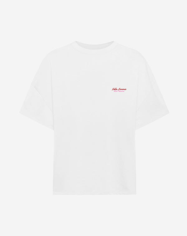 SUNNY OVERSIZED TEE CRÈME