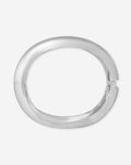 IRREGULAR BANGLE SILVER