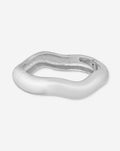 IRREGULAR BANGLE SILVER
